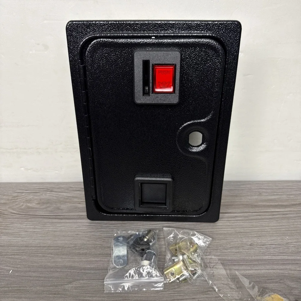 Arcade Iron Door with 0.25 Cents Coin Mech Mechanism For Coin Operated Games